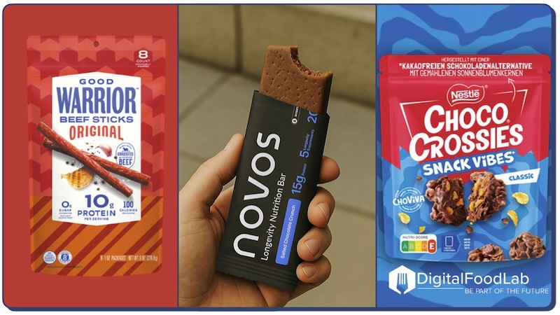 Three-corporate-three-visions-of-the-future-DigitalFoodLab-newsletter-deals-pepsico-good-warrior-unilever-novos-longevity-nestle-cocoa-alternative-choviva